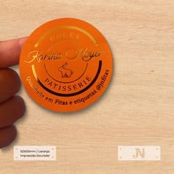 Adesivo Personalizado Redondo