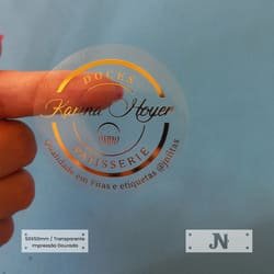 Adesivo Personalizado Redondo